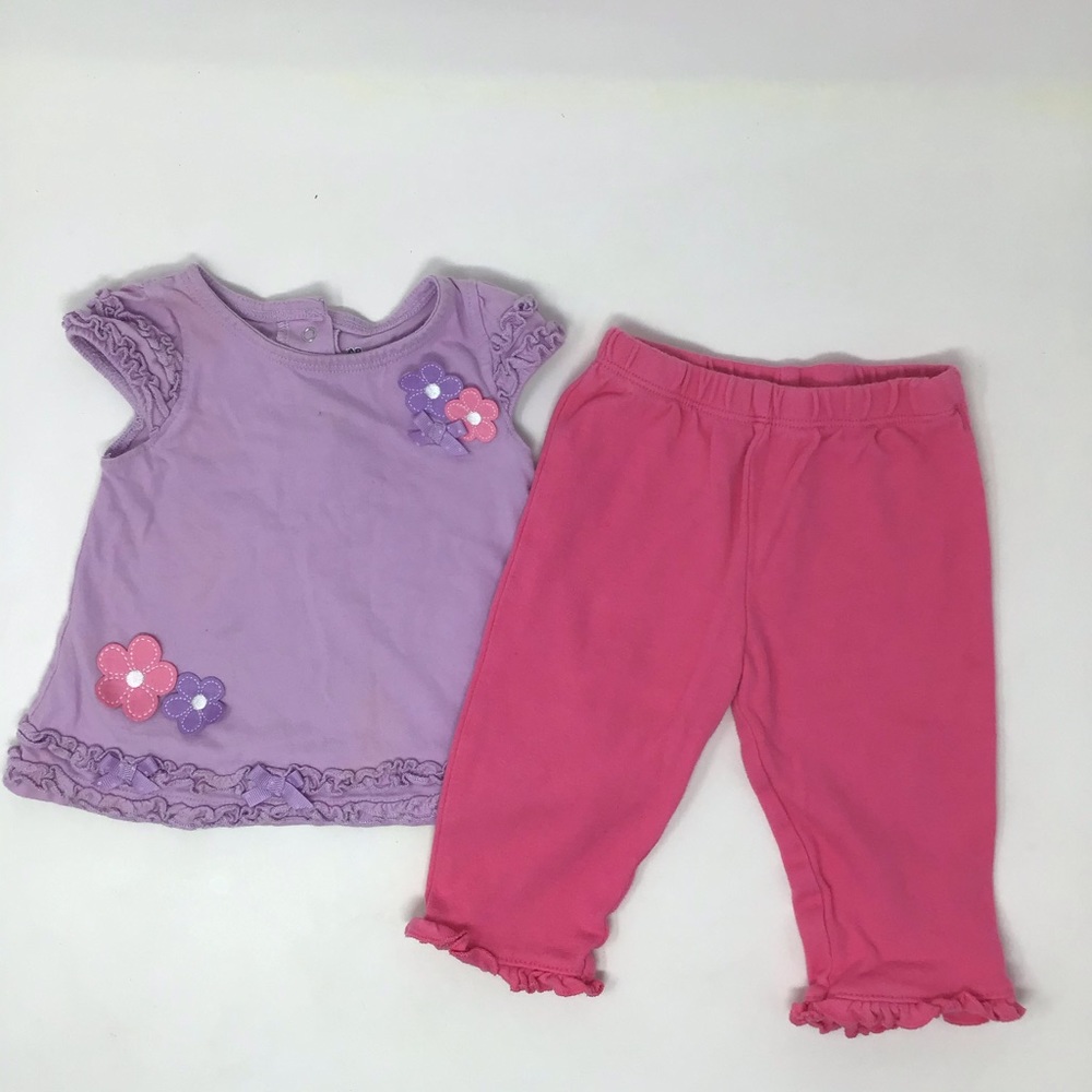 Baby R Us Floral Ruffle Hem Carter’s Ruffle Pants